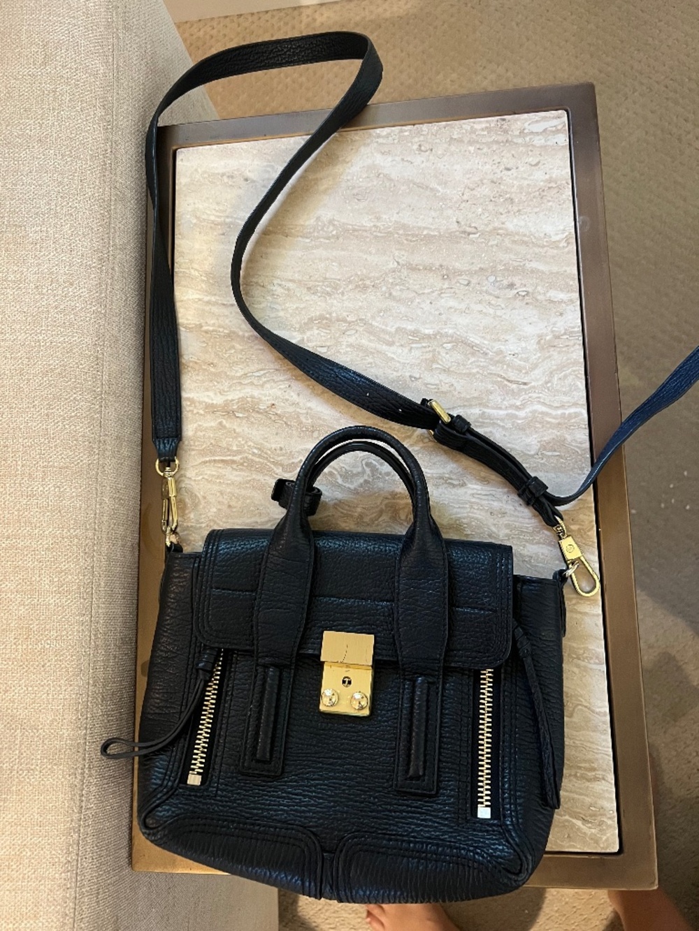 Philip Lim Black Purse